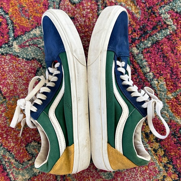 Vans | Unisex primary color Old Skool ‘Yacht Club’ suede/canvas sneaker M9 W10.5 - Picture 4 of 16